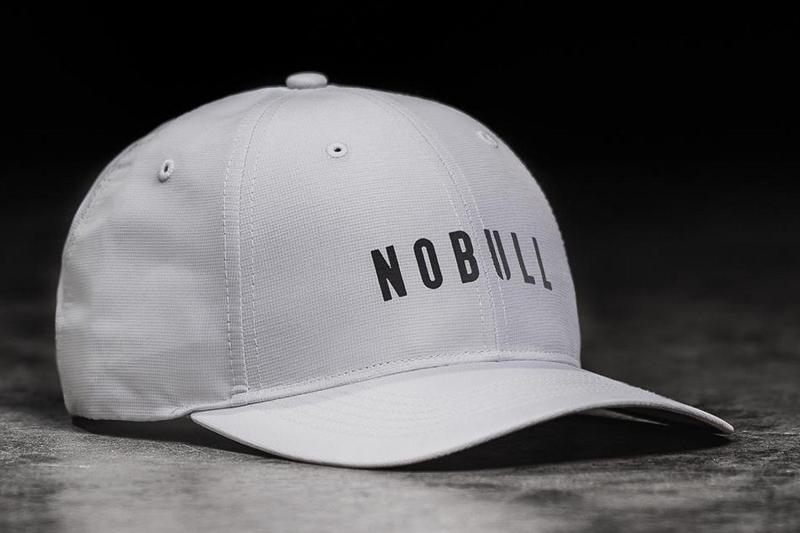 Men's Nobull Performance Hats White | SG N2584W